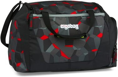Дитяча спортивна сумка ergobag з відділенням для вологих речей, 20 л, сіра Taekbärdo