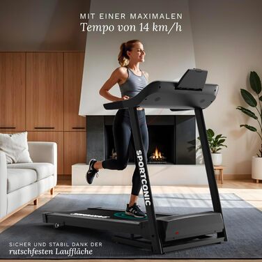 Бігова доріжка для дому з нахилом, Walking Pad, 1-14 км/год (T155) - Компактний та тихий, без килимка