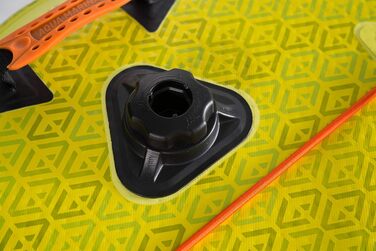 Надувний SUP Aqua Marina Sport Rapid 9.6 – дошка для сплаву річками та по течії, жовта, 289.6 x 84 x 15 см