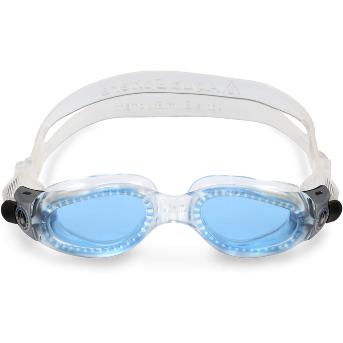 Окуляри для плавання Aquasphere Kaiman Compact прозорі/блакитні, для дорослих та підлітків, з UV-захистом та антифогом