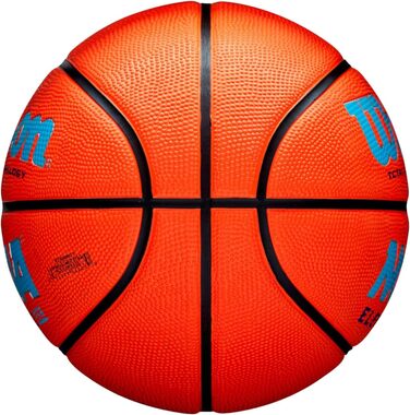 Баскетбольний м'яч Wilson NCAA Elevate VTX №5 для дорослих, помаранчево-синій
