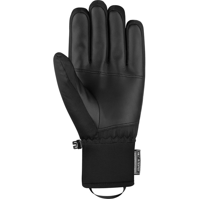 Чоловічі зимові рукавички Reusch Venom R-Tex, водонепроникні, дихаючі, утеплені, чорні/білі, розмір 10