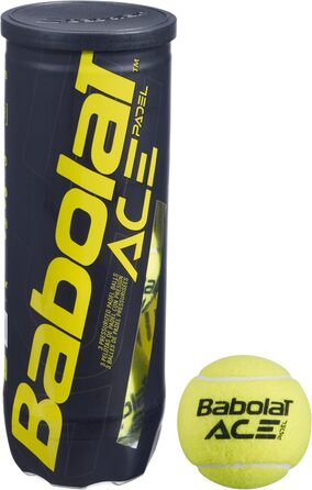 М'ячі для падел-тенісу Babolat Ace (3 шт. в упаковці)