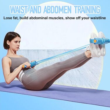 Еластичні фітнес-гумки для тренувань, набір 6 шт. (C)