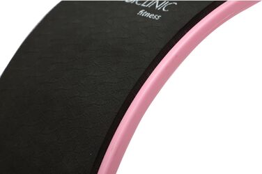 Йога-ролик Mobiclinic Yoga Rad 30x13 см, антиковзкий, європейський бренд, для гнучкості та витривалості, рожевий, легкий у догляді, багатофункціональний