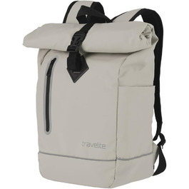 Рюкзак Travelite Rolltop водонепроникний для велосипеда та відпочинку, з ролтоп-застібкою та світловідбивачами, 48 см, 19 л
