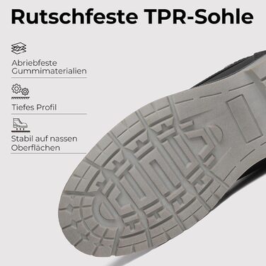 Зимові черевики Mishansha Herren: теплі, з підкладкою, антиковзаючі, класичні, розмір 39-48 EU, чорний