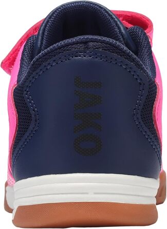 Дитячі спортивні залажні кросівки JAKO J-SI Course (32 EU, Рожевий Неон, Темно-синій)