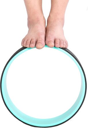 Килимок для йоги Exerz Yoga Rad 33x14 см, чорний - для пілатесу та розтяжки