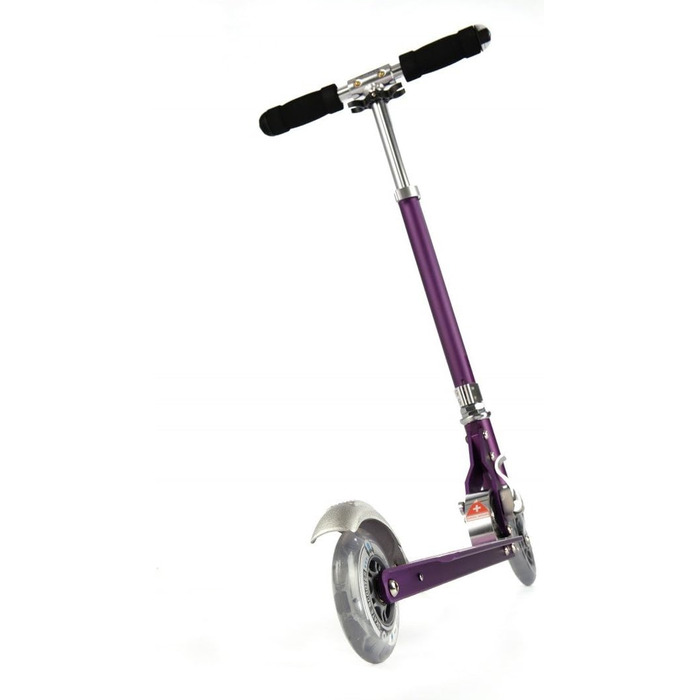 Дитячий самокат Micro Sprite Roller, фіолетовий, смугастий дизайн