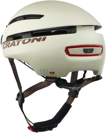 Велошолом Cratoni C-Loom для міста, унісекс, синій/чорний матовий, розмір S/M