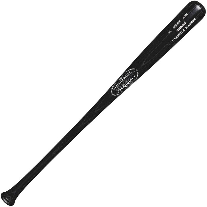 Бейсбольна бита Louisville Slugger Genuine Series 3X, 33 дюйми, 30 унцій, з ясеня, чорна