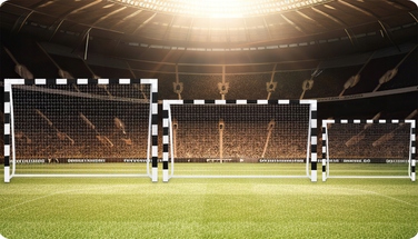 Портативні футбольні ворота Neo-sport, сталеві, складні, 300 x 200 x 90 см