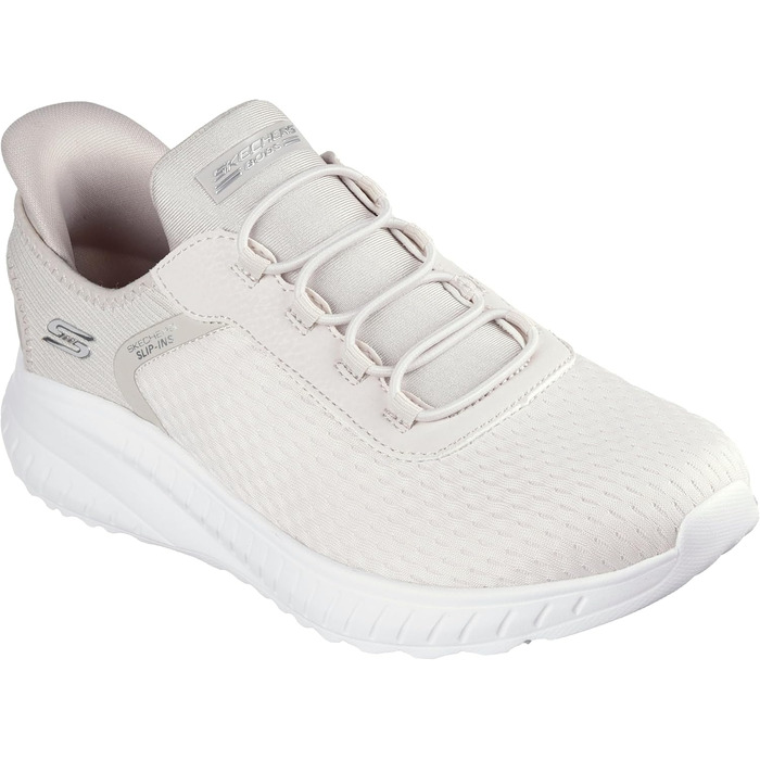 Кросівки жіночі Skechers Bobs Squad Chaos Slip-ins Off White 39 EU - зручні кежуал сліпони