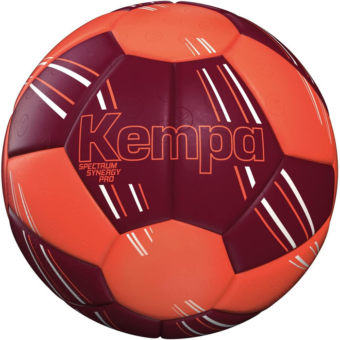 Гандбольний м’яч Kempa Spectrum Synergy Pro 3 для дорослих, унісекс, червоно-помаранчевий