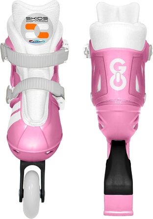Ролики інлайни Skids Control Fille 2025, рожеві, 30-33, середній розмір