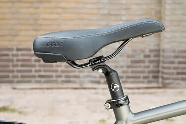 Анатомічне велосипедне сідло BBB Cycling SoftShape Relaxed BSD-125, універсальне, комфортне