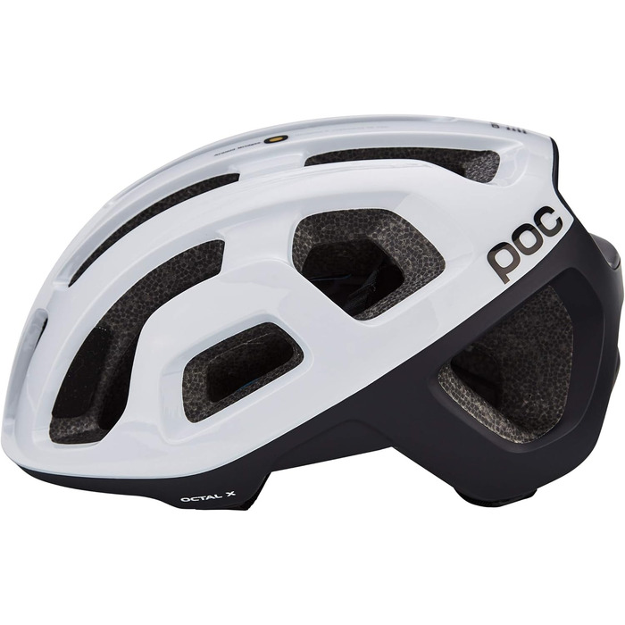 Велошолом POC Octal X MIPS Hydrogen White S (50-56 см), максимально вентильований, розширена захисна оболонка для гравелу та циклокросу, модель 2021