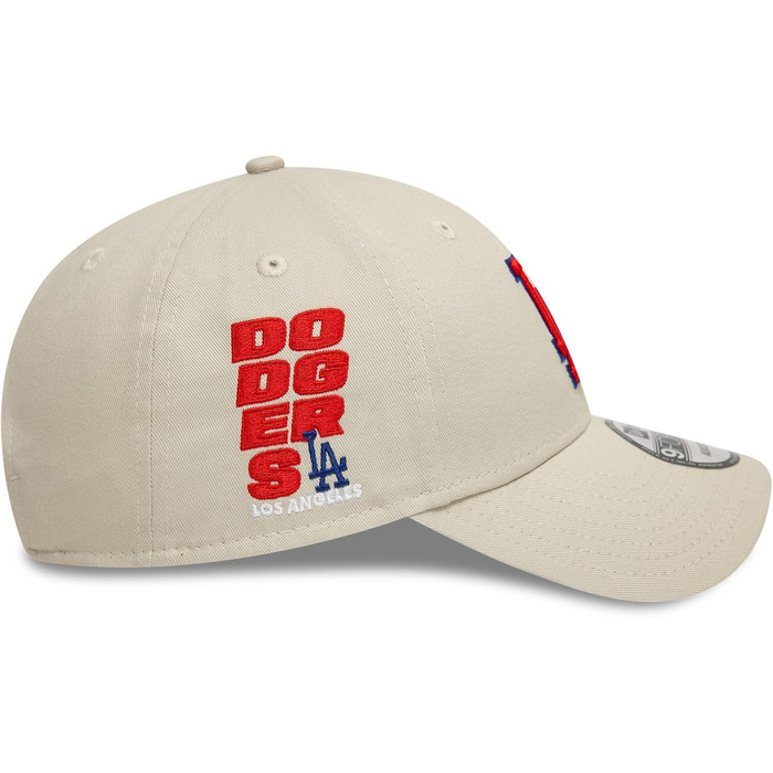 Кепка New Era Basecaps 9Forty, регульована, унікальні дизайни, вигнутий козирок, логотип, універсальний розмір (Los Angeles Dodgers #37297)