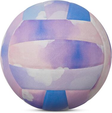 Волейбольний м'яч Kuangmi Weicher, розмір 5, для занять у приміщенні та на вулиці, тренування, пляжний волейбол для початківців, підлітків та дорослих (Marshmallow)