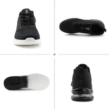 Кросівки для бігу Hitmars: спортивні, дихаючі, для чоловіків та жінок, чорний, сірий, блакитний, розміри EU 36-48