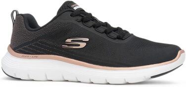 Жіночі кросівки Skechers Flex Appeal 5.0 чорні, дихаючі спортивні кеди, розмір 42 EU