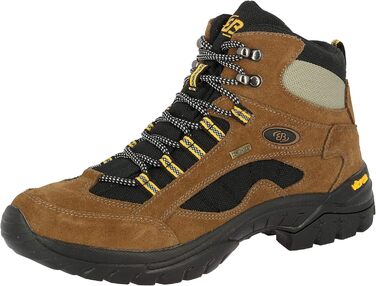 Черевики трекінгові Lico Unisex Chimney Rock, 40 EU, Колір: Коричневий, Чорний, Жовтий