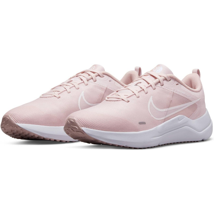 Кросівки Nike Downshifter 12 для чоловіків, Barely Rose White Pink Oxford, розмір 40.5 EU