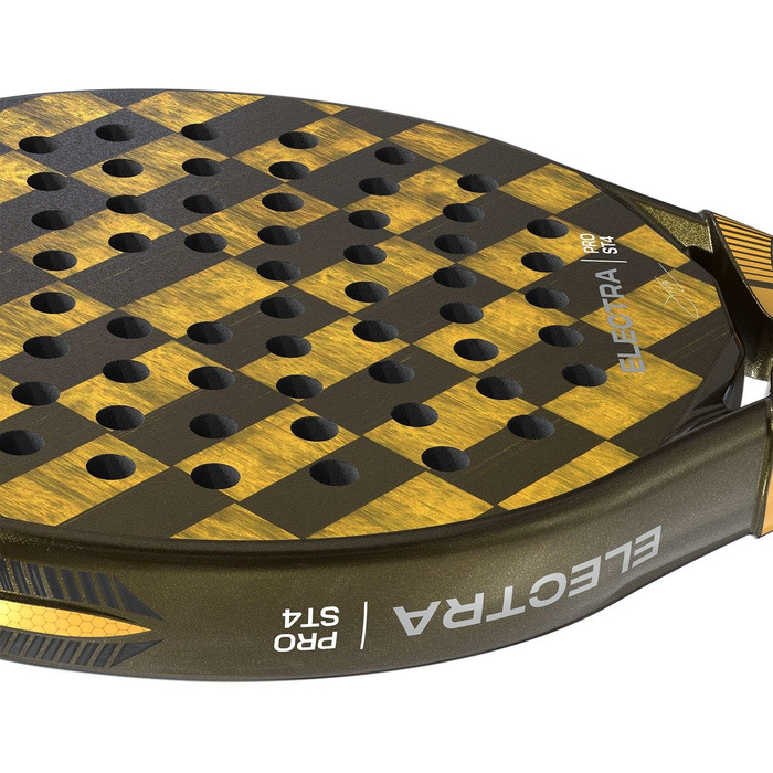 Siux Electra Stupa Pro St4 - чорний ракетковий вид спорту для падел-тенісу, 365г