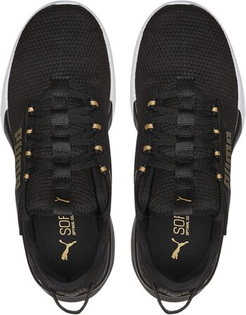 Кросівки PUMA Retaliate 2 чорно-золоті, для бігу, оригінальна модель
