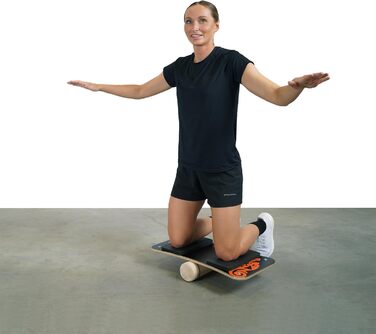 Балансборд Pedalo Rola-Bola Fun, тренажер балансу, синій, для координації, фітнесу, фрістайлу, серфінгу та скейтбордингу