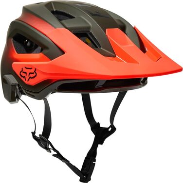 Велосипедний шолом Fox Speedframe Pro Fade чорний/зелений, розмір L, для ендуро та MTB