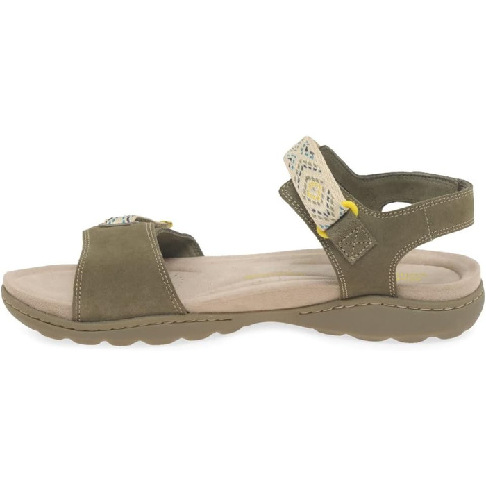 Sandali sportivi Clarks Amanda Sprint da donna (38 EU, velluto verde oliva)