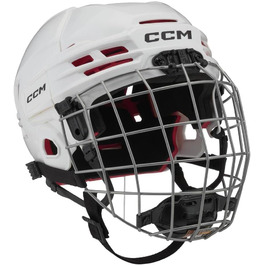 Хокейний шолом CCM Tacks 70 Combo Junior білий