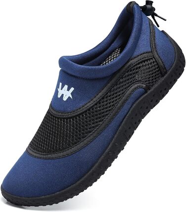 Водні черевики WateLves: дихаючі, швидковисихаючі, унісекс, для плавання, пляжу, басейну, розмір 39 EU, блакитний