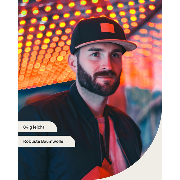 Кепка-снэпбек Johnny Urban Dean унісекс, регульований розмір, чорно-коричнева