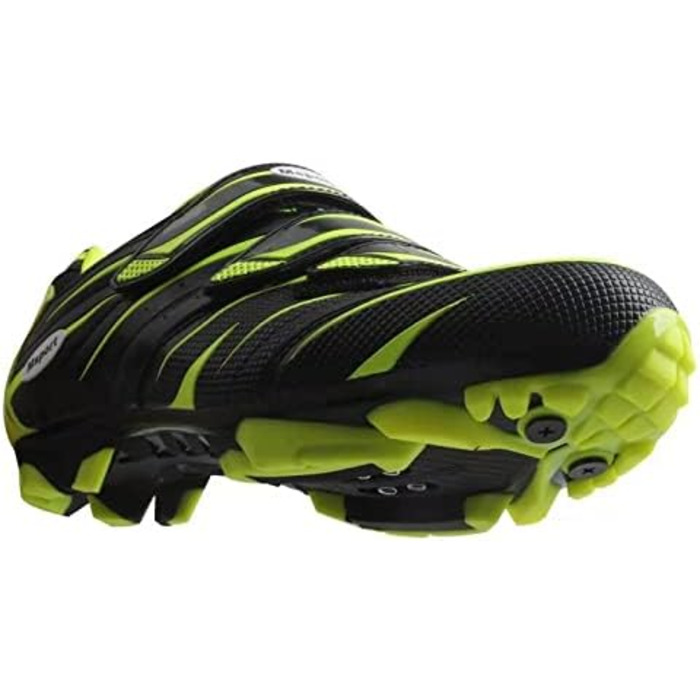 Кросівки для гірського велосипеда Msport для чоловіків та жінок, дихаючі, з неслизькою підошвою, сумісні з педалями SPD, зелені, 37 EU