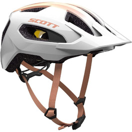 Велошолом Scott Supra Plus MIPS біло-рожевий M/L (56-61 см) 2024 – для MTB, з захистом голови