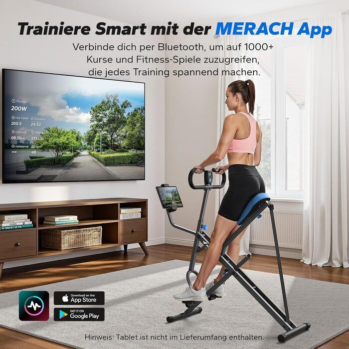 MERACH 2-в-1 тренажер для присідань та тяги, складаний, для тренування сідниць, ніг та корпусу, 10 хв збірки, max 160 кг (сірий, R07 Pro)