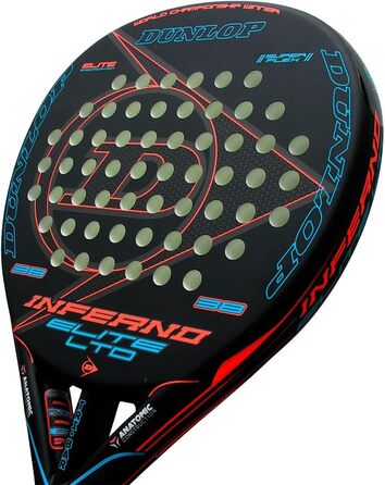 DUNLOP Inferno Elite - ракетка для падел-тенісу (синій/помаранчевий)