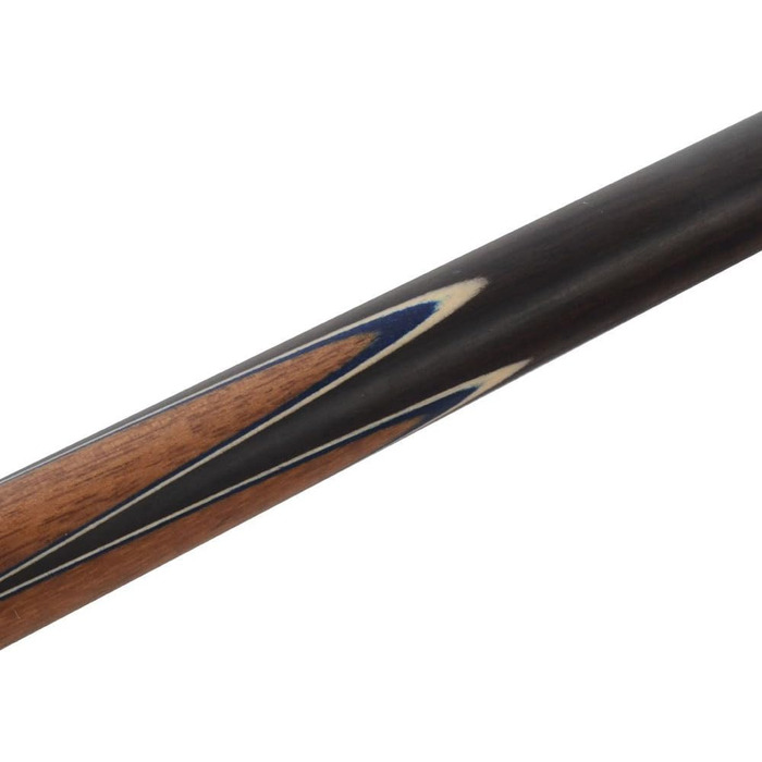 CUESOUL Snookerqueue: класичний кий для більярду, ручної роботи, 145 см, палісандр, 3/4-розбірний, з чохлом та подовжувачем CSSC006