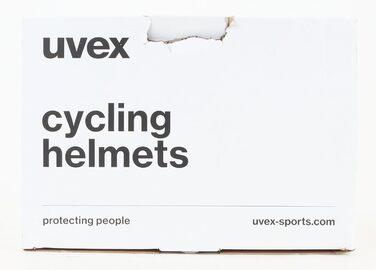 Велосипедний шолом Uvex i-vo білий, універсальний, розмір 56-60 см, регулювання, можливість LED, для чоловіків і жінок