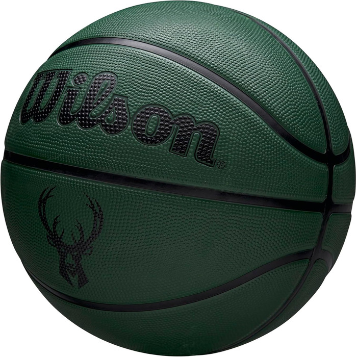 М'яч для баскетболу Wilson NBA Tribute, розмір 5, Milwaukee Bucks