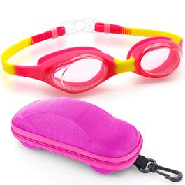 Дитячі окуляри для плавання Kinder A4 Pink, 2-12 років