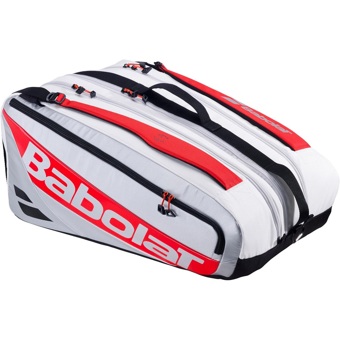 Сумка для падельної ракетки Babolat Pro Juan Lebron 2025, біло-срібляста