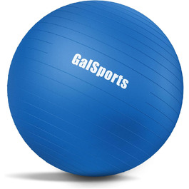 Йога-М'яч GalSports для тренувань та фізіотерапії, стабільний, анти-вибуховий, з неслизькою поверхнею, фітнес-стілець для дому