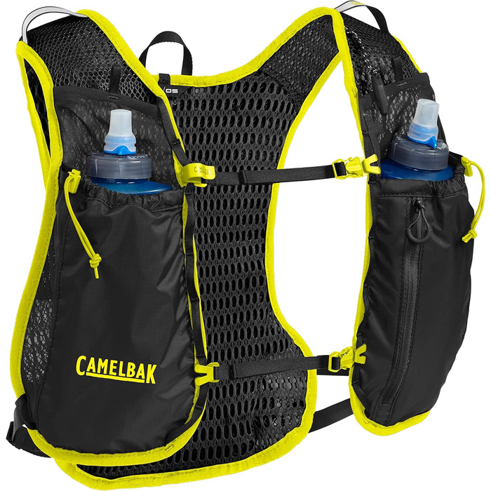 Гідраторна жилетка Camelbak 34 oz чорна/жовта 2.0 для бігу