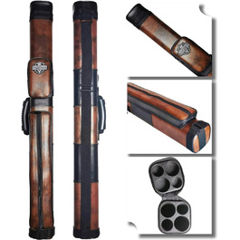 Чохол для більярдного кия Hartschalenkoffer C01-braun (2 шт.)