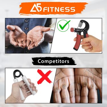 Тренування хватки: регульований ручний тренажер 5-60 кг з електронною книгою для силових вправ та реабілітації. Підходить для рук, зап'ястя та передпліччя.