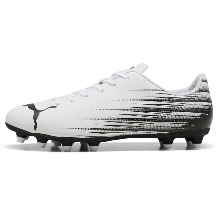 Кросівки футбольні PUMA Attacanto Firm для штучного покриття, 42 EU, білий/чорний